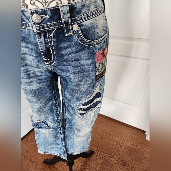 MISS ME Rare Find! Capri Jeans Size 28 - Picture 2 of 5